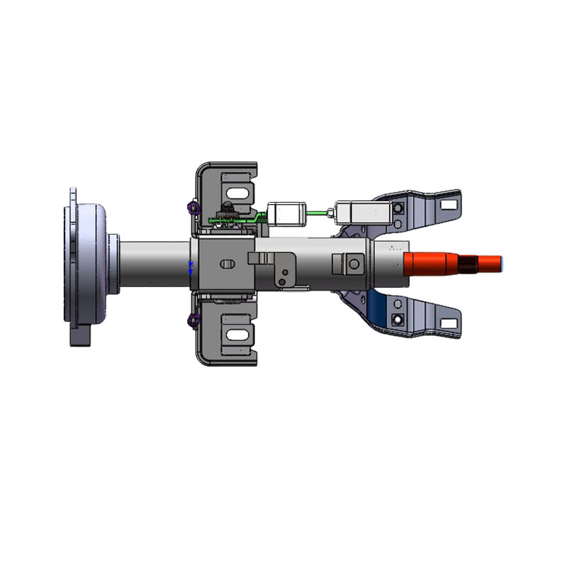 What is the effect of heat treatment on the strength of automotive component steering column assembly?
